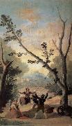 Francisco Goya The Swing oil painting artist